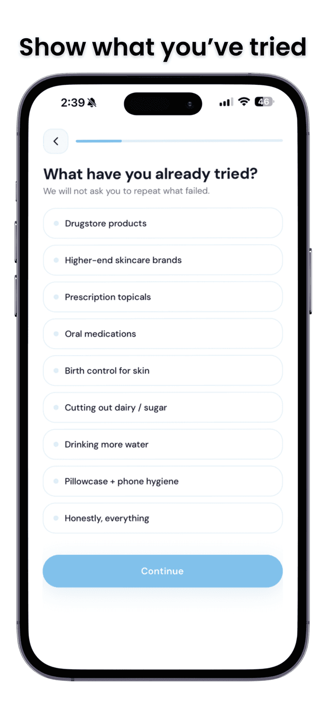 Timeline view